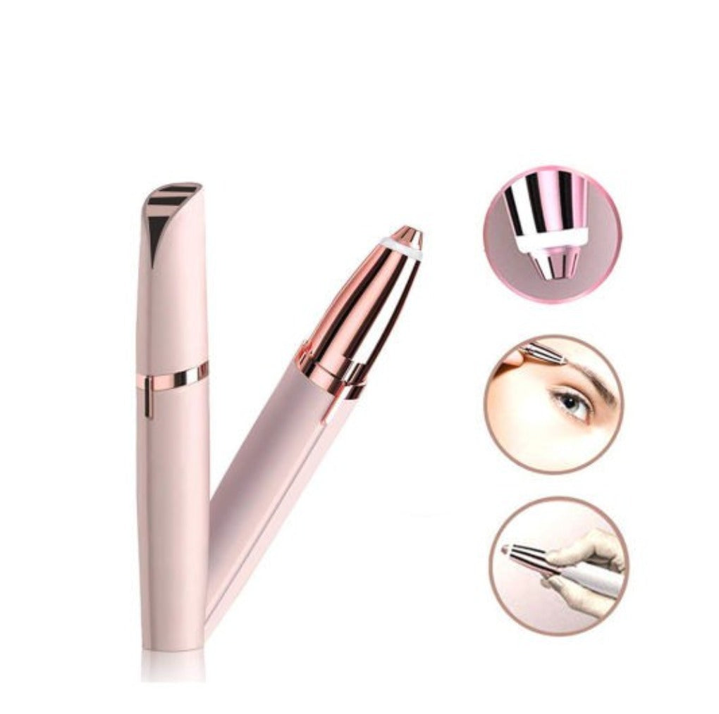 Set 2 în 1 Epilator Facial & Epilator Sprâncene Electric pentru Femei-USB